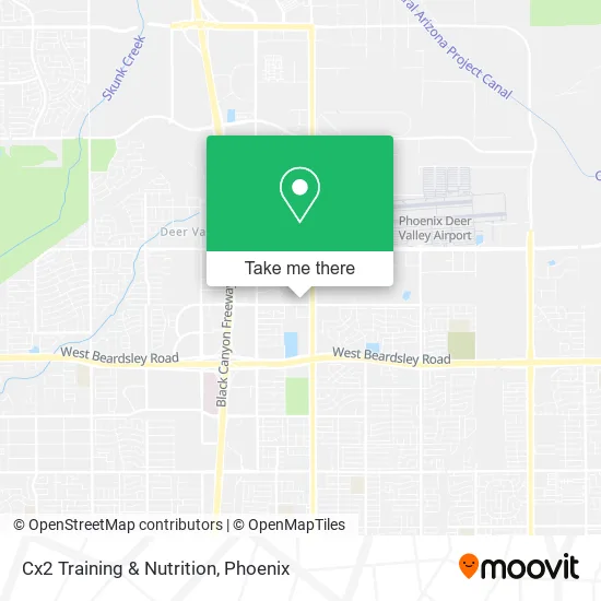 Cx2 Training & Nutrition map