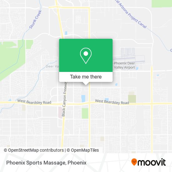 Mapa de Phoenix Sports Massage