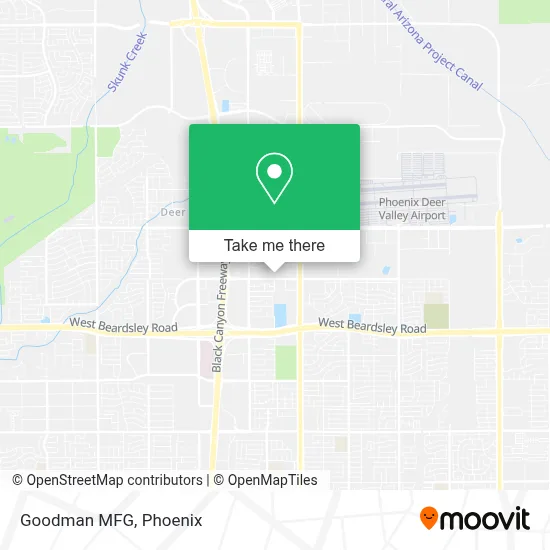 Goodman MFG map