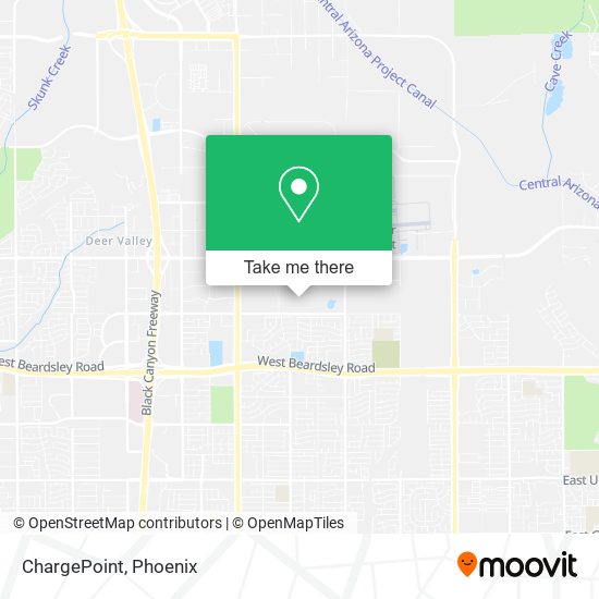 ChargePoint map