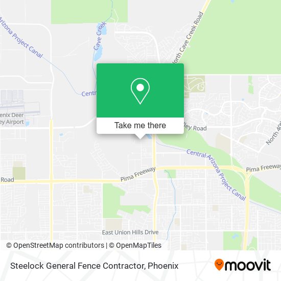 Mapa de Steelock General Fence Contractor