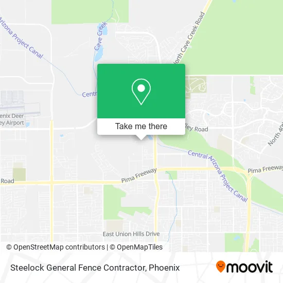 Steelock General Fence Contractor map