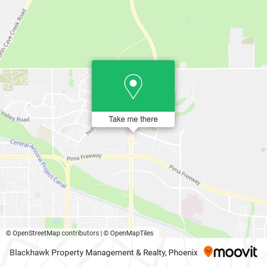 Mapa de Blackhawk Property Management & Realty