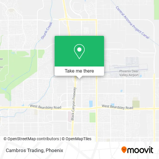 Cambros Trading map
