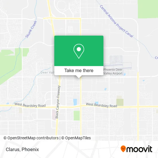 Clarus map