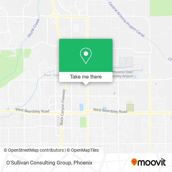 O'Sullivan Consulting Group map