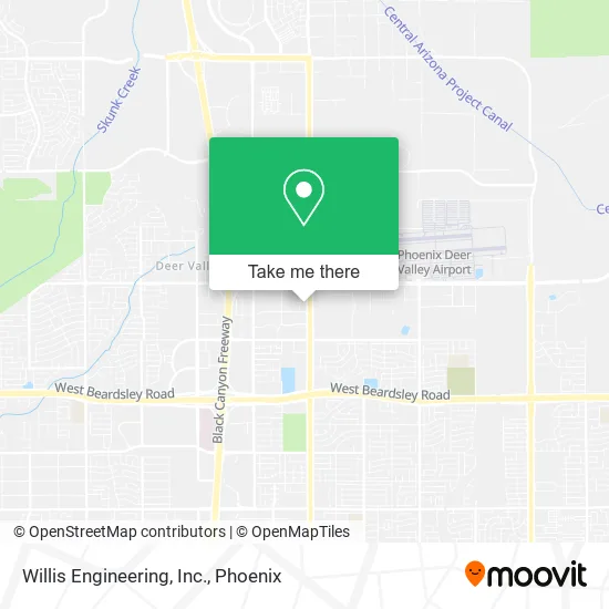 Willis Engineering, Inc. map