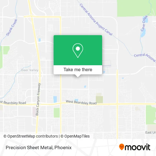 Precision Sheet Metal map