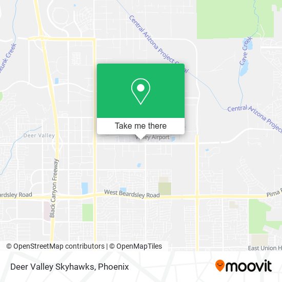 Deer Valley Skyhawks map