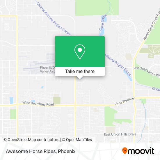 Mapa de Awesome Horse Rides