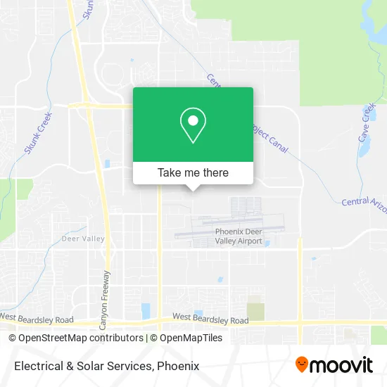 Electrical & Solar Services map