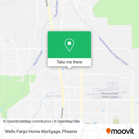 Wells Fargo Home Mortgage map