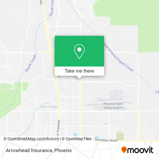 Arrowhead Insurance map