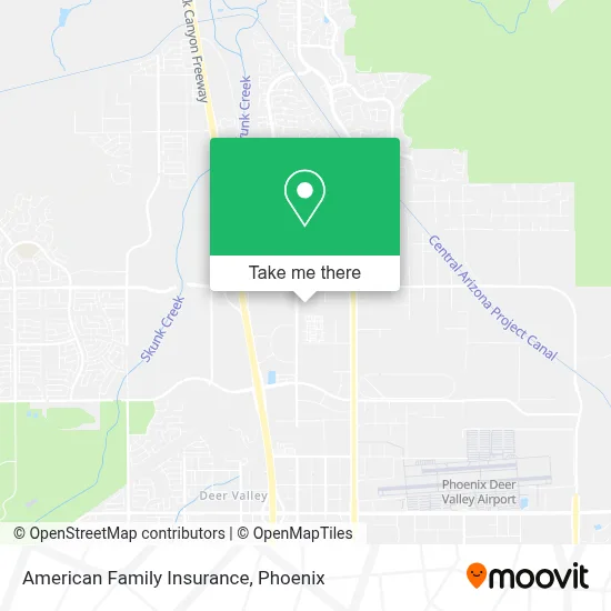 American Family Insurance map