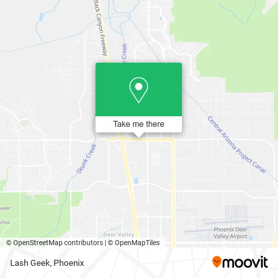 Lash Geek map