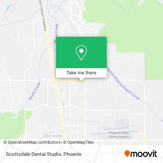 Scottsdale Dental Studio map