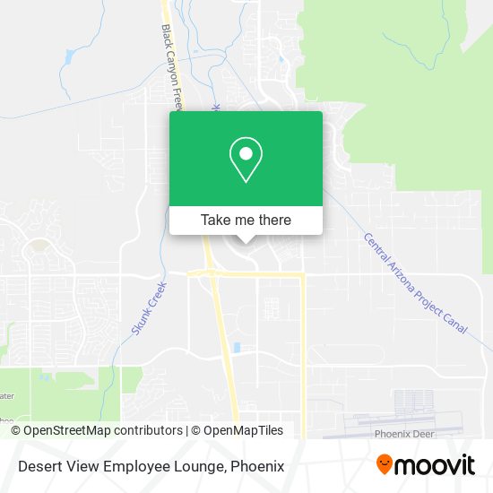 Mapa de Desert View Employee Lounge