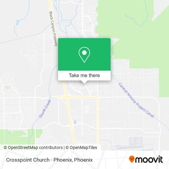 Mapa de Crosspoint Church - Phoenix
