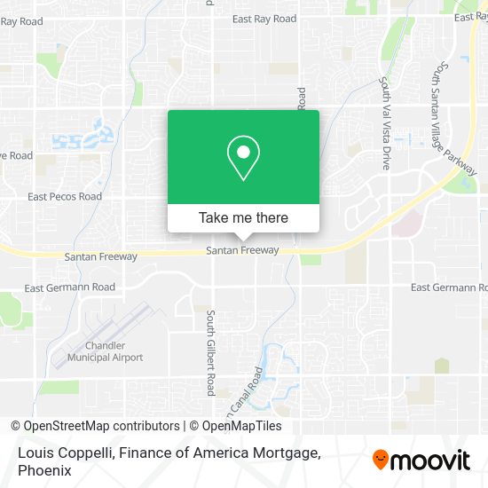 Mapa de Louis Coppelli, Finance of America Mortgage