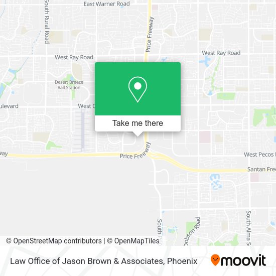 Law Office of Jason Brown & Associates map