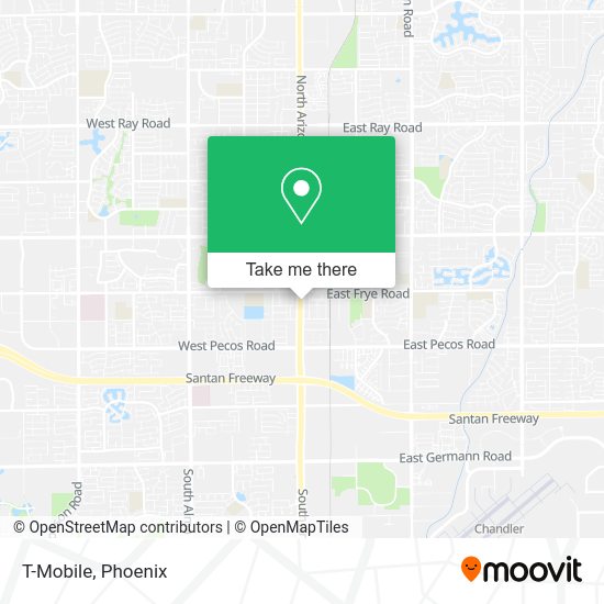 T-Mobile map