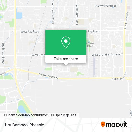 Mapa de Hot Bamboo