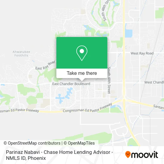 Parinaz Nabavi - Chase Home Lending Advisor - NMLS ID map
