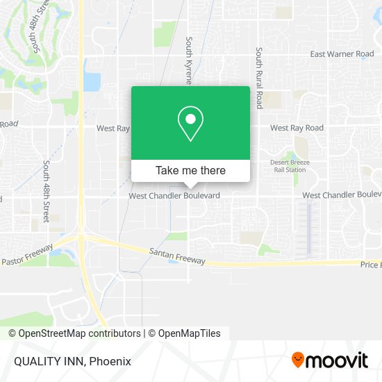 Mapa de QUALITY INN