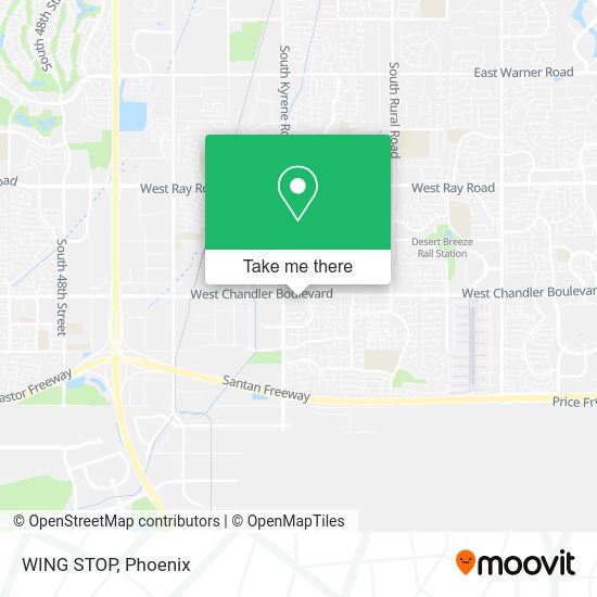 Mapa de WING STOP