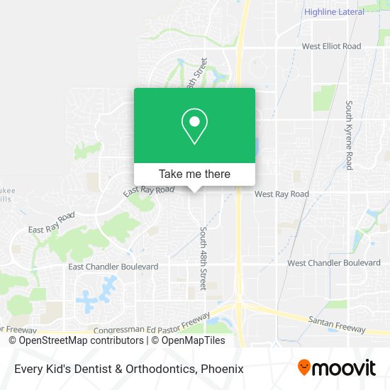 Mapa de Every Kid's Dentist & Orthodontics
