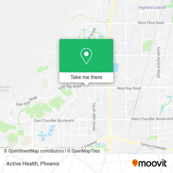 Active Health map
