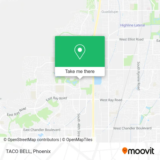 TACO BELL map