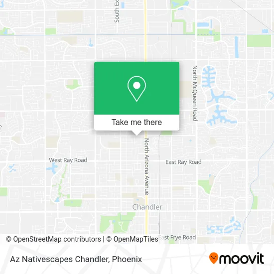 Az Nativescapes Chandler map