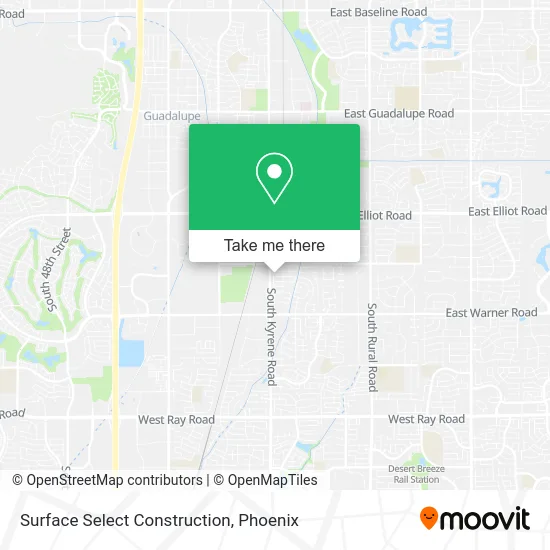 Surface Select Construction map