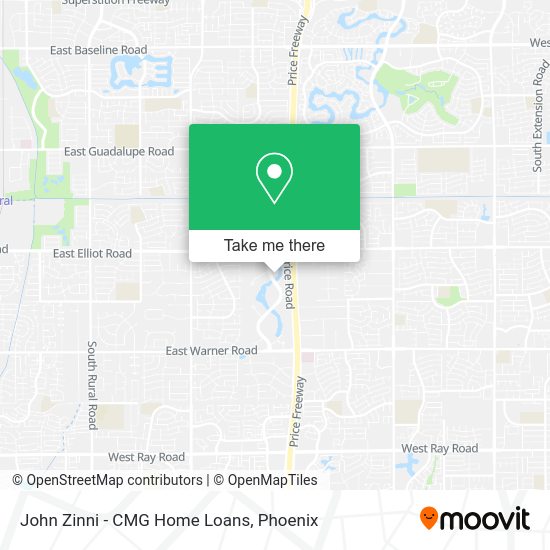 John Zinni - CMG Home Loans map