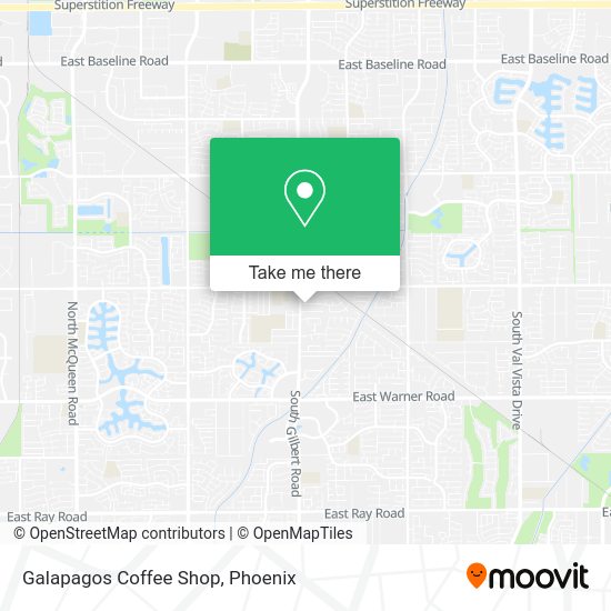 Galapagos Coffee Shop map