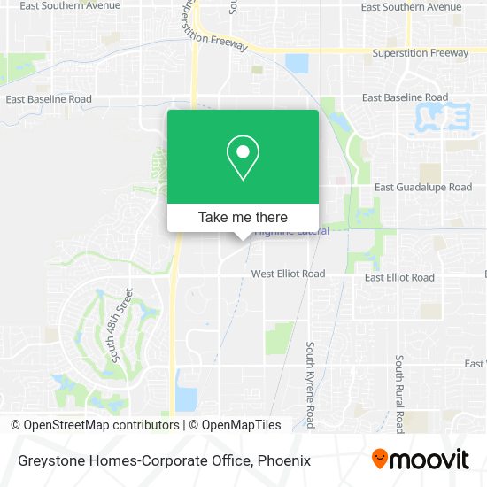 Mapa de Greystone Homes-Corporate Office
