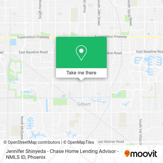 Jennifer Shinyeda - Chase Home Lending Advisor - NMLS ID map