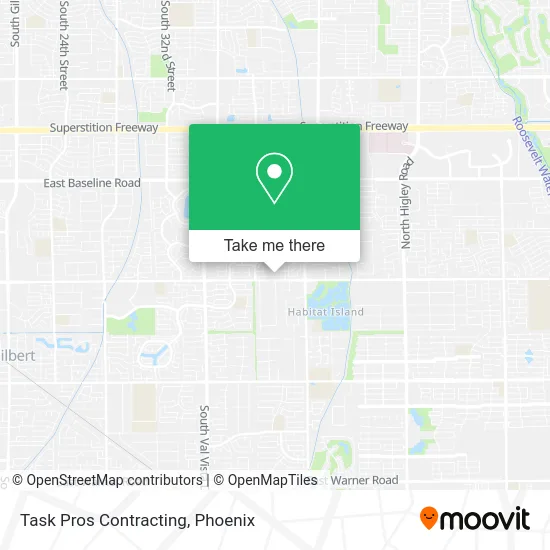Task Pros Contracting map