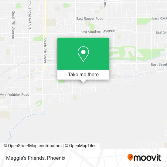 Mapa de Maggie's Friends