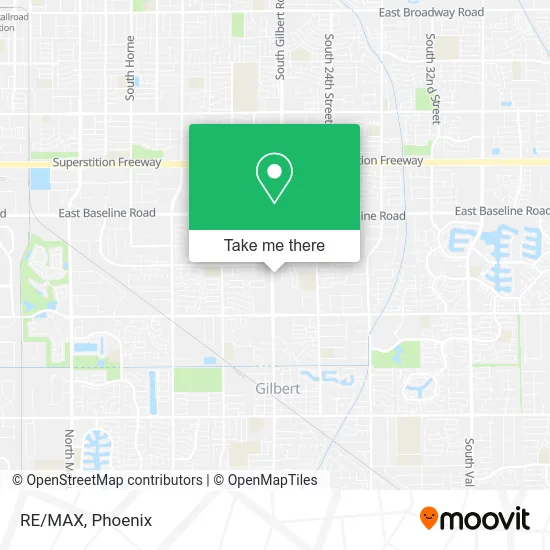 RE/MAX map