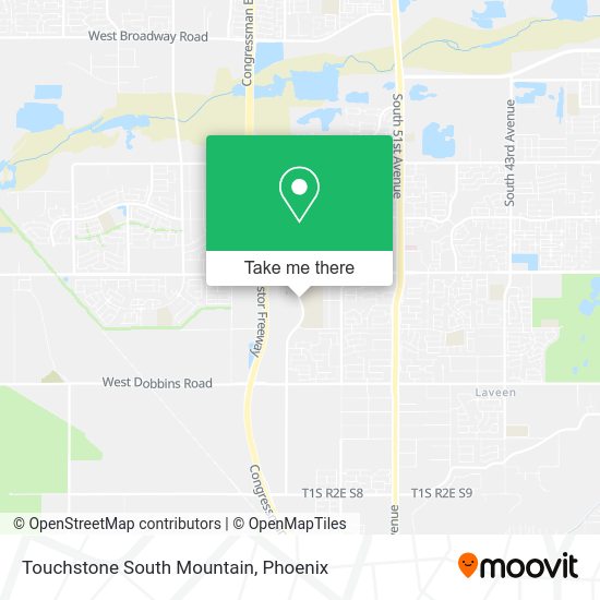 Touchstone South Mountain map