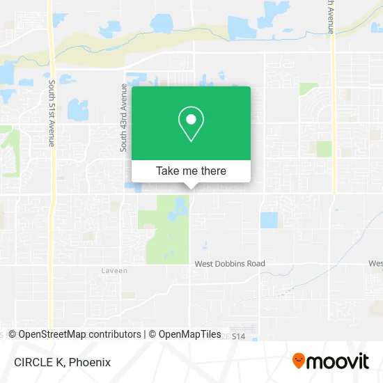 CIRCLE K map