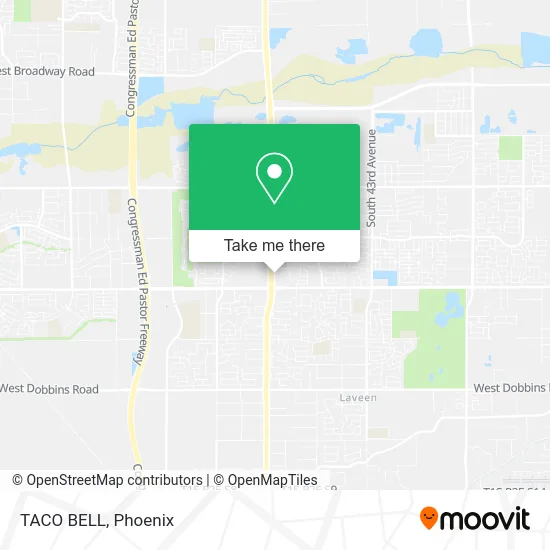 TACO BELL map