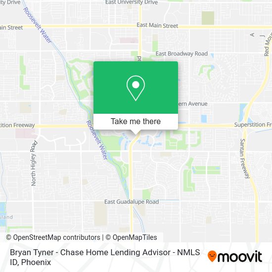 Bryan Tyner - Chase Home Lending Advisor - NMLS ID map