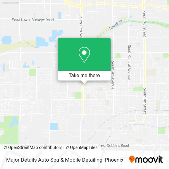 Major Details Auto Spa & Mobile Detailing map