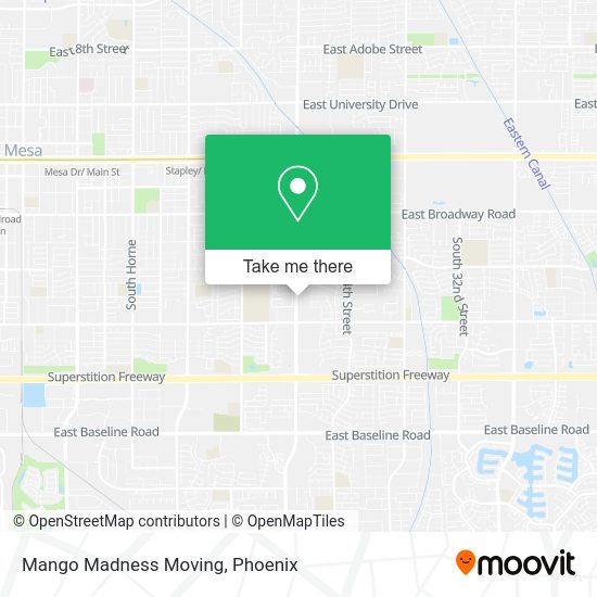 Mapa de Mango Madness Moving