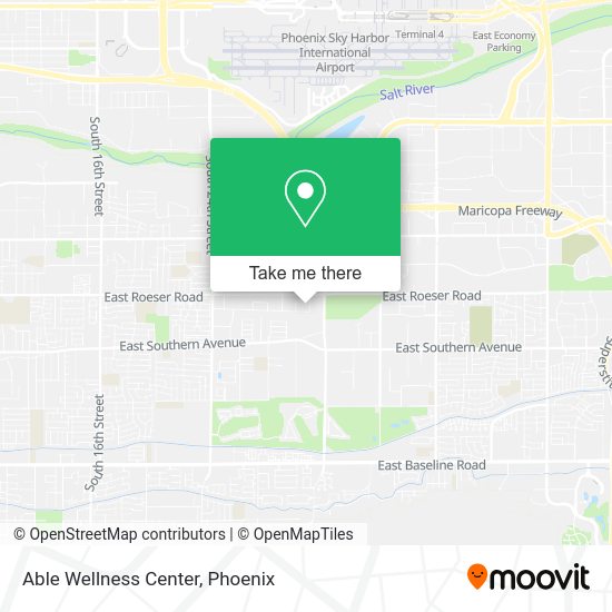 Mapa de Able Wellness Center