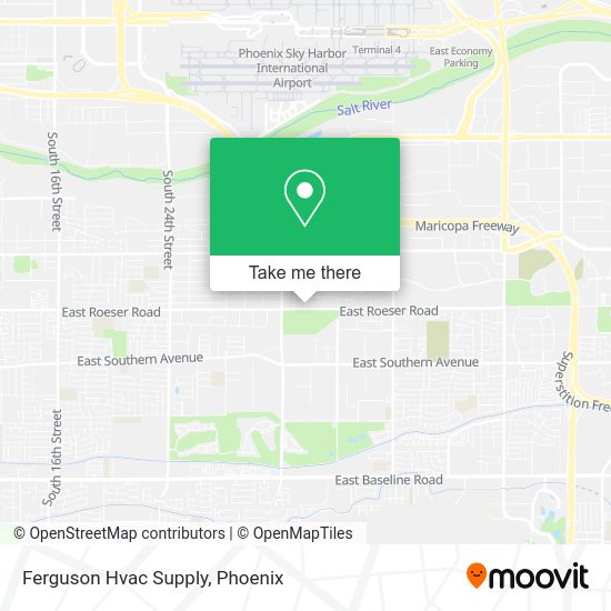 Ferguson Hvac Supply map