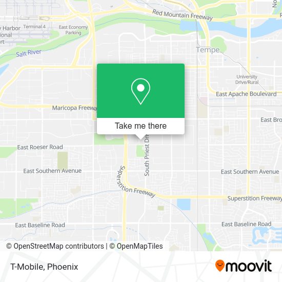 T-Mobile map